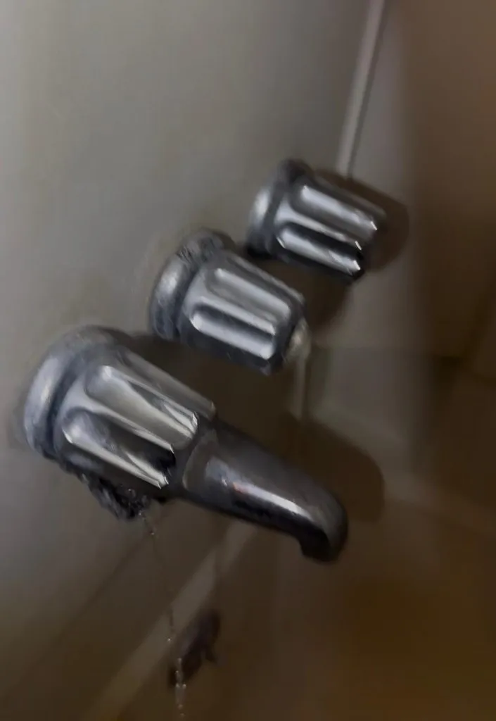shower before