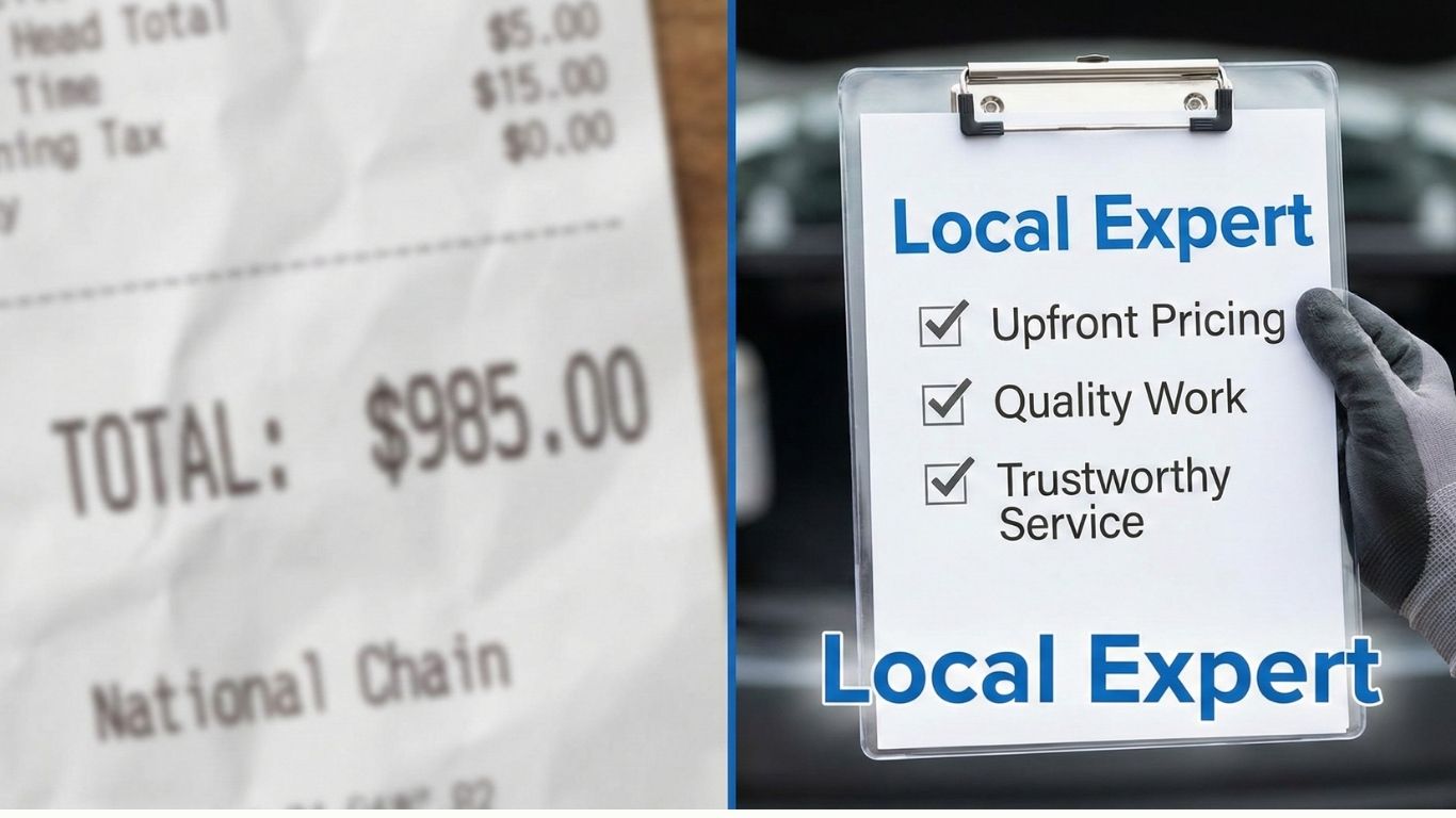 National Franchise vs Local Owner Operated Service Cost