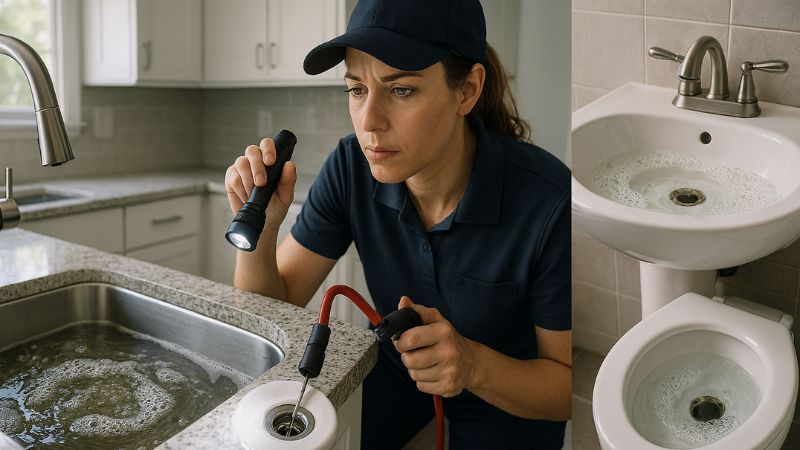 when to call a plumber for drain cleaning -Rooter-Experts-and-drain-cleaning